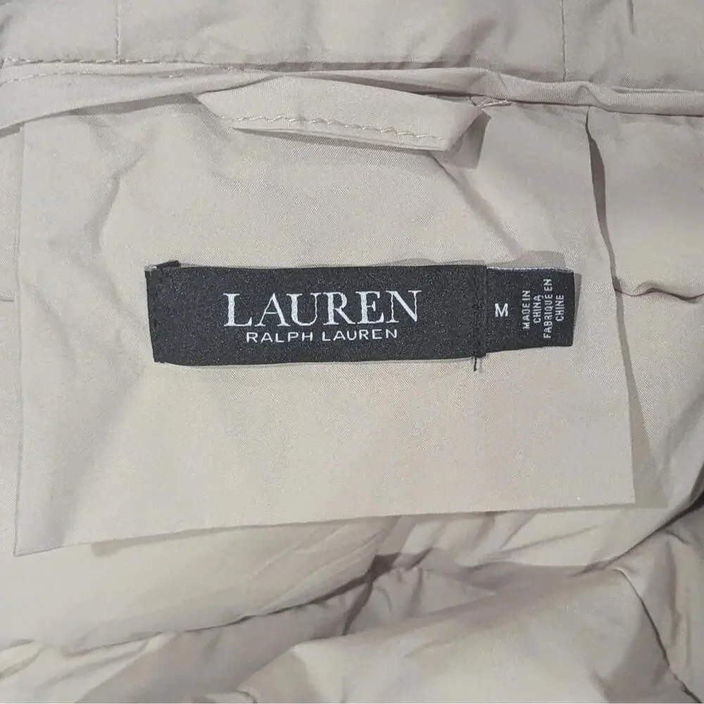 $249 Lauren Ralph Lauren Women's Anorak Puffer Jacket Size M - Picture 6 of 13